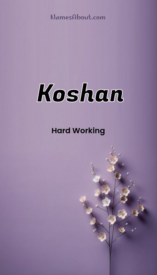 Meaning of Koshan