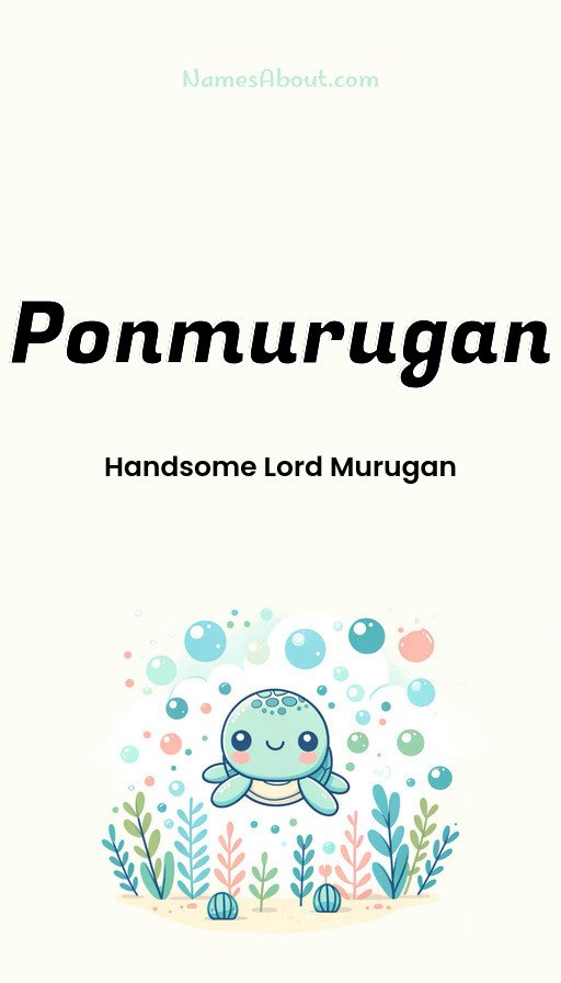 Meaning of Ponmurugan