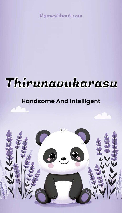 Meaning of Thirunavukarasu
