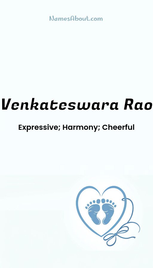 Meaning of Venkateswara rao