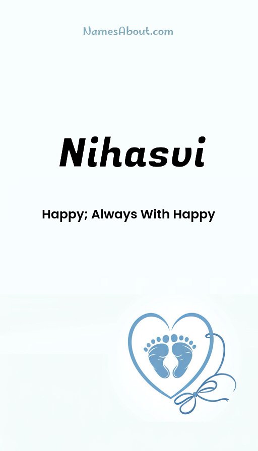 Meaning of Nihasvi