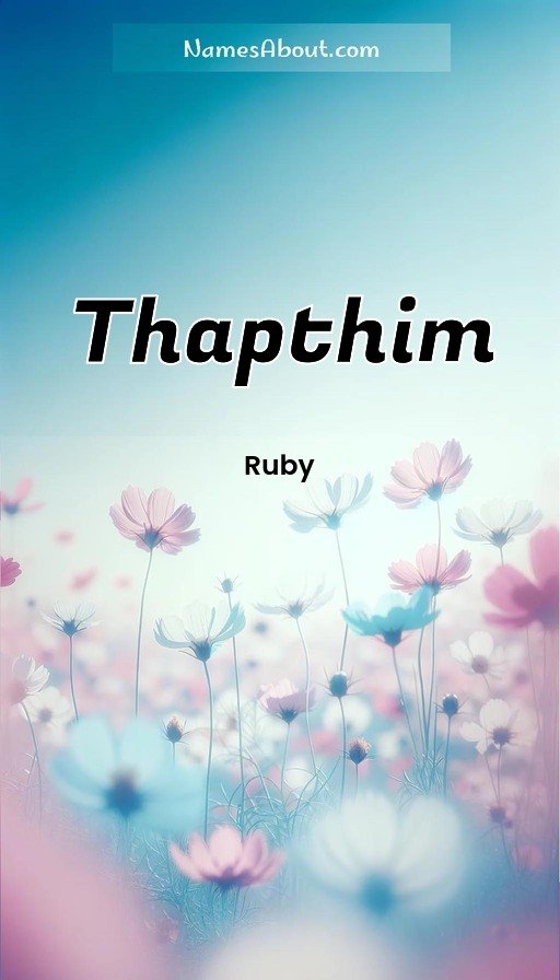 Meaning of Thapthim
