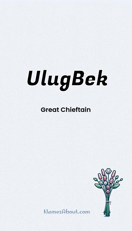Meaning of Ulugbek