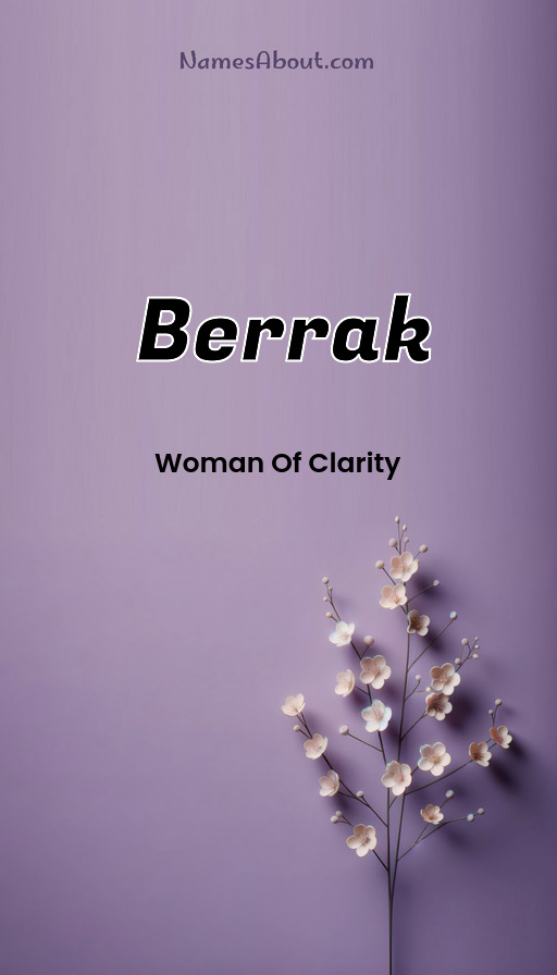 Meaning of Berrak