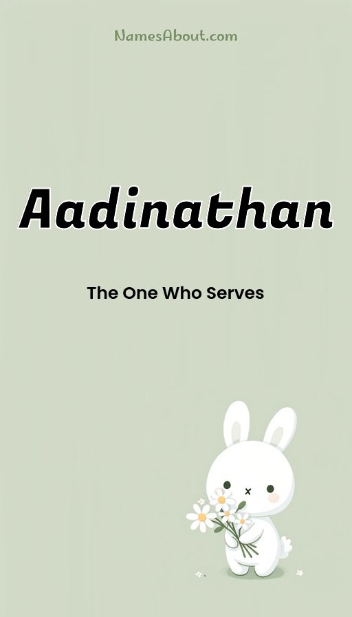 Meaning of Aadinathan