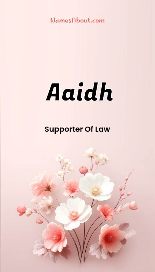 Meaning of Aaidh