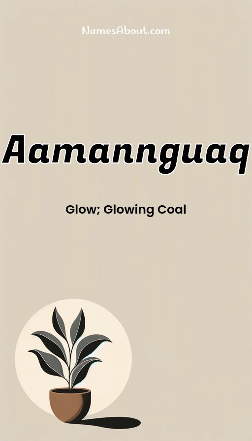 Meaning of Aamannguaq