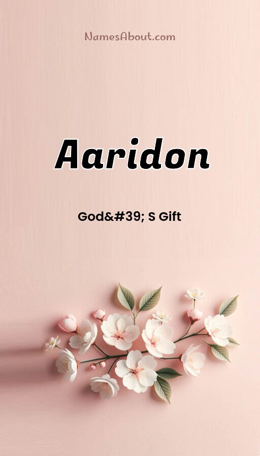 Meaning of Aaridon