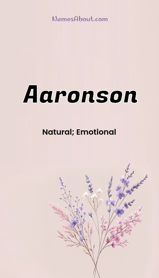 Meaning of Aaronson