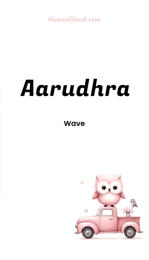 Meaning of Aarudhra