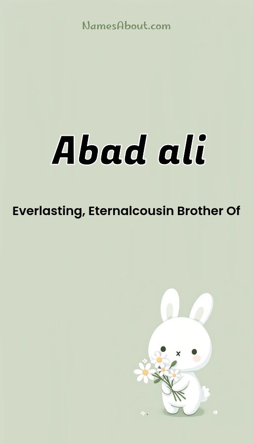 Meaning of Abad ali