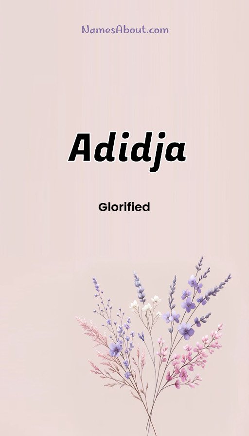 Meaning of Adidja