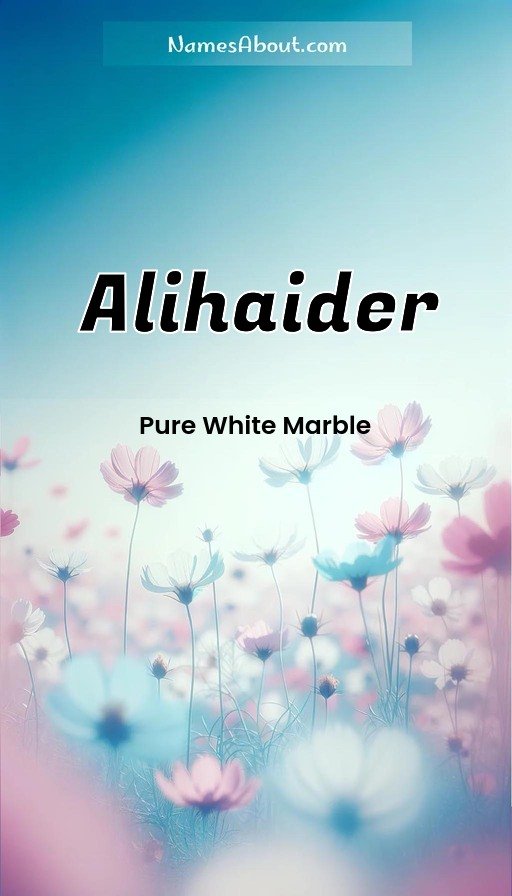 Meaning of Alihaider