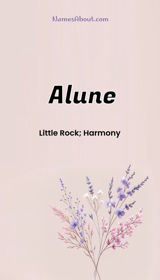 Meaning of Alune
