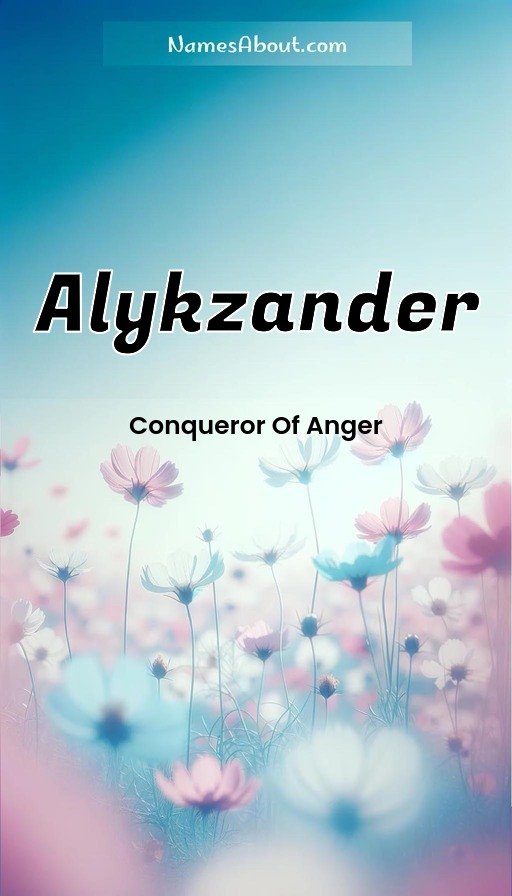 Meaning of Alykzander