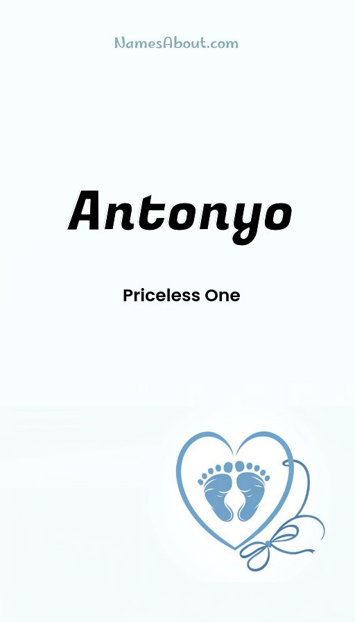 Meaning of Antonyo