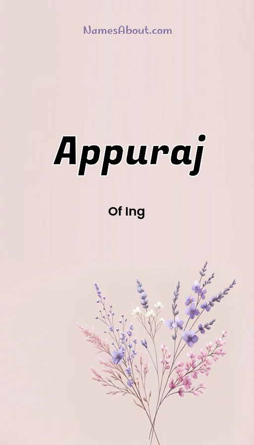 Meaning of Appuraj