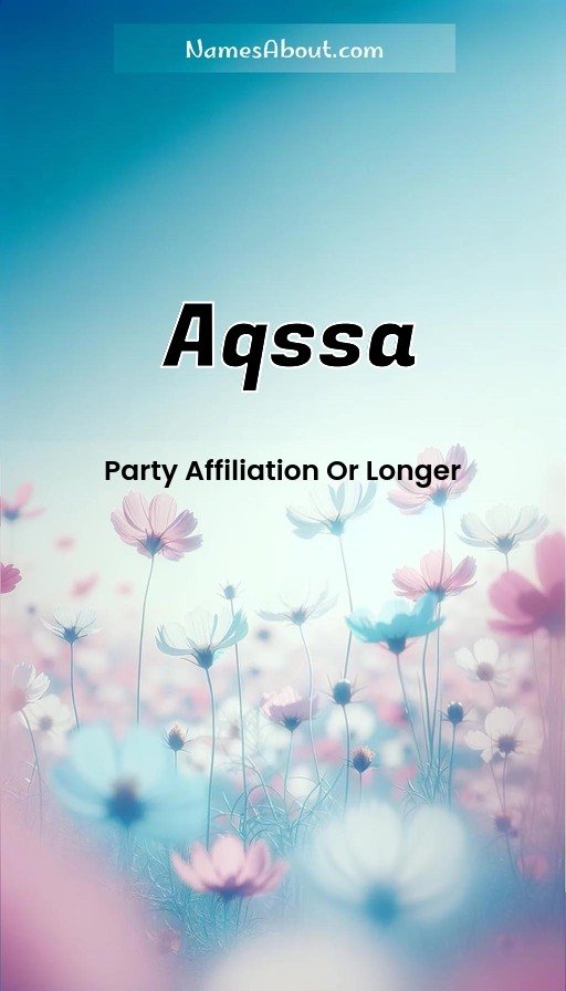 Meaning of Aqssa