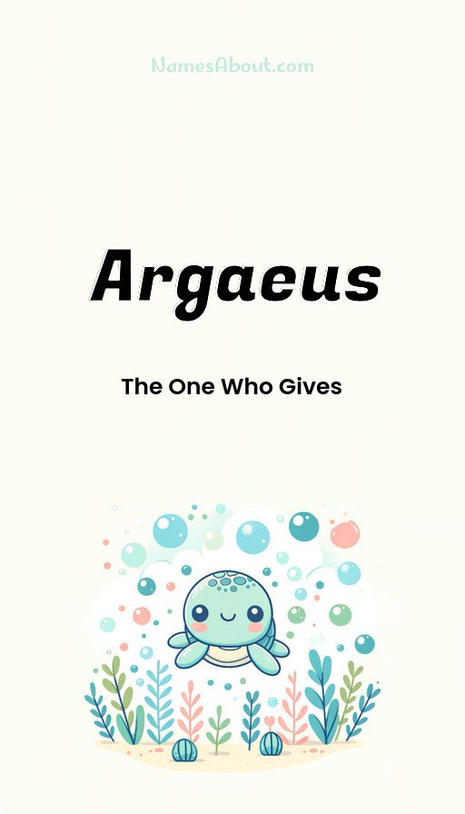 Meaning of Argaeus
