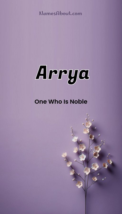 Meaning of Arrya