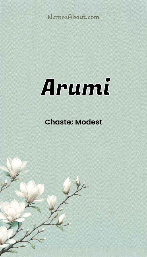 Meaning of Arumi