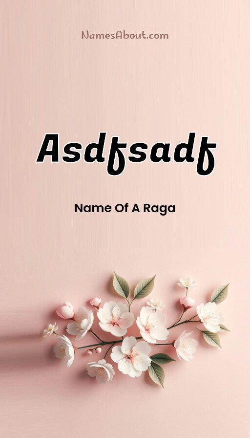 Meaning of Asdfsadf