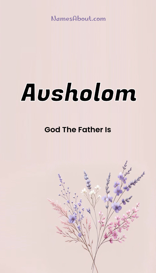 Meaning of Avsholom