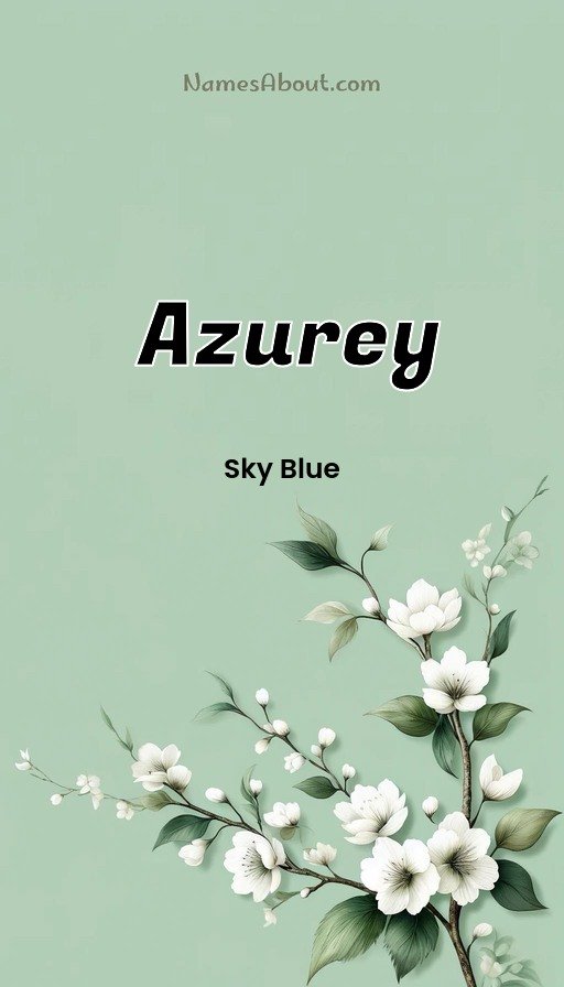 Meaning of Azurey