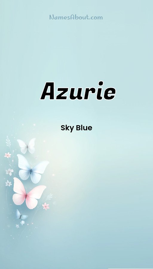 Meaning of Azurie