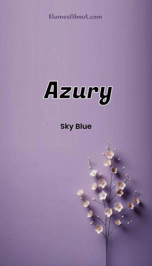 Meaning of Azury