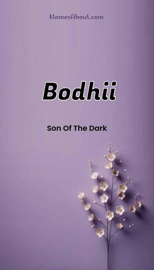 Meaning of Bodhii