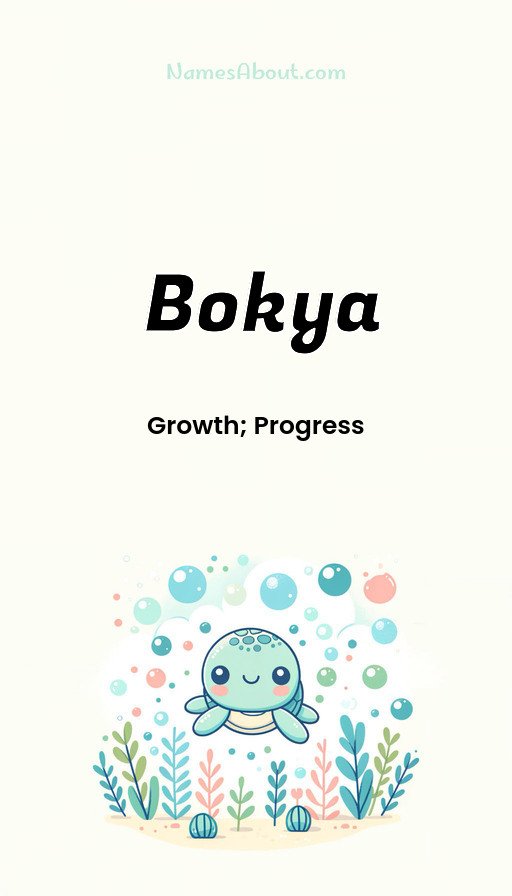 Meaning of Bokya