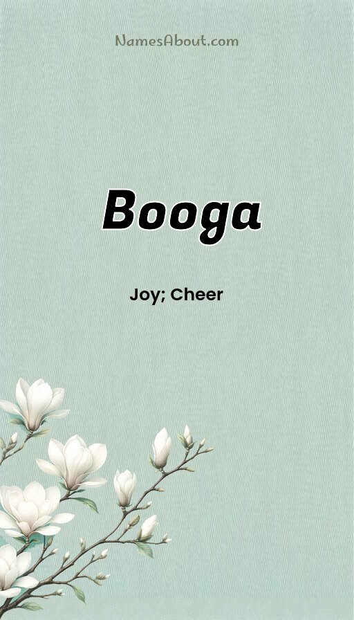 Meaning of Booga