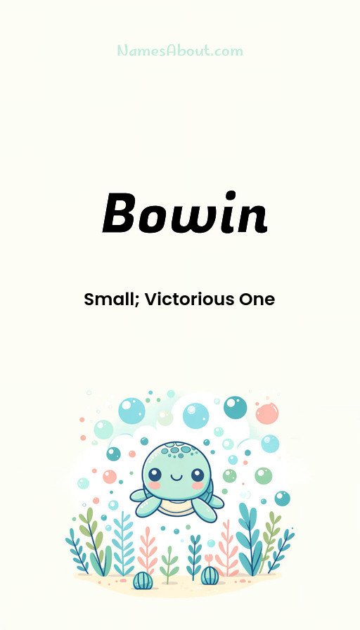 Meaning of Bowin
