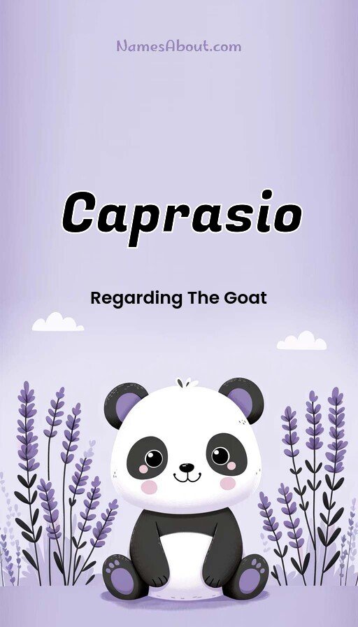 Meaning of Caprasio