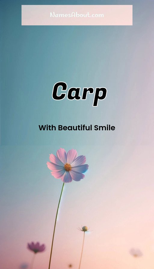 Meaning of Carp