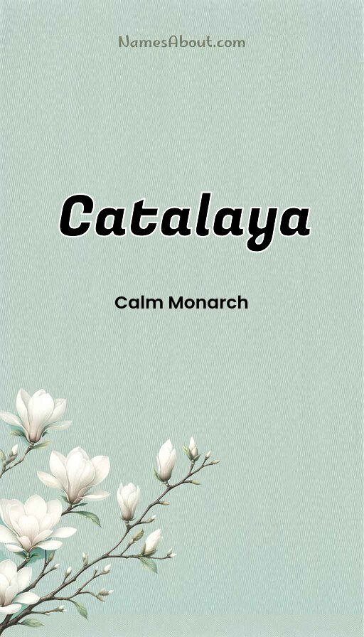 Meaning of Catalaya