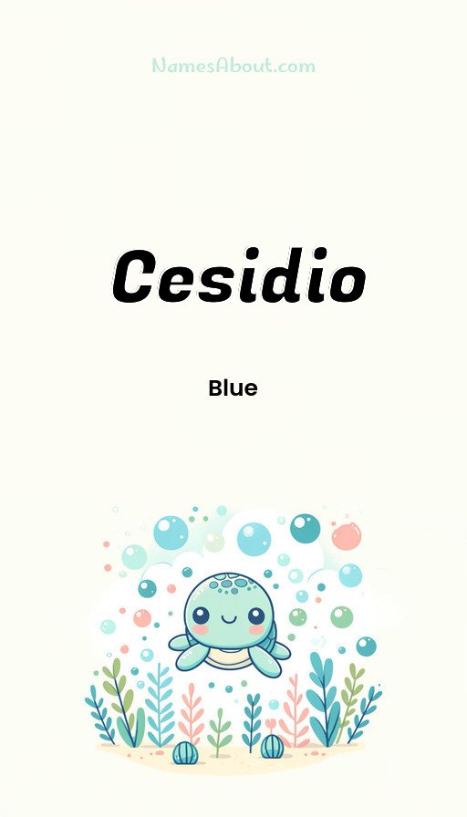 Meaning of Cesidio