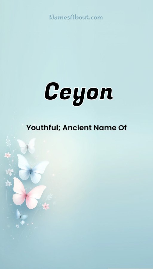 Meaning of Ceyon