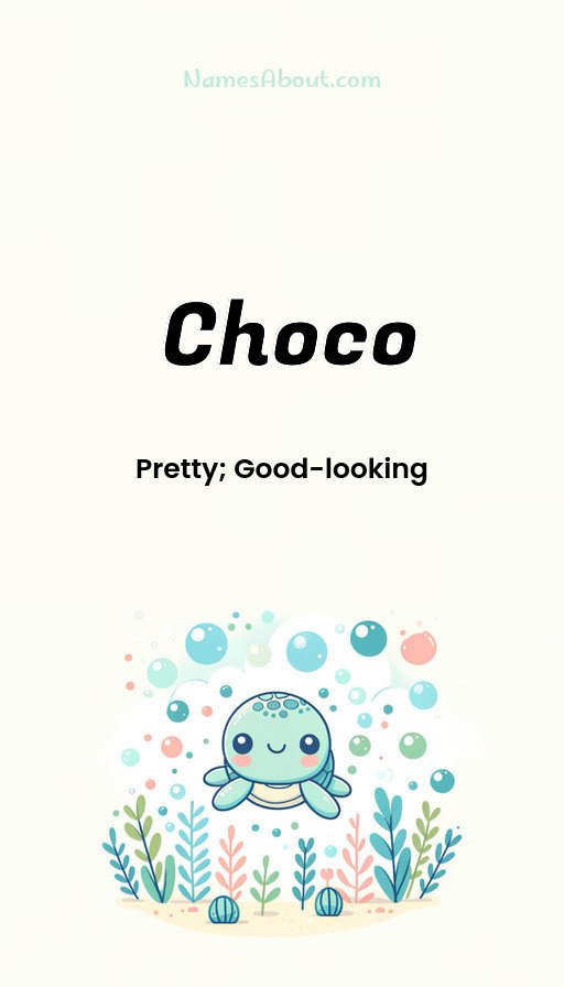 Meaning of Choco