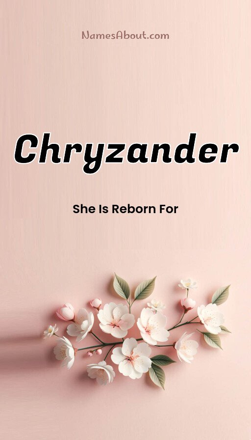 Meaning of Chryzander