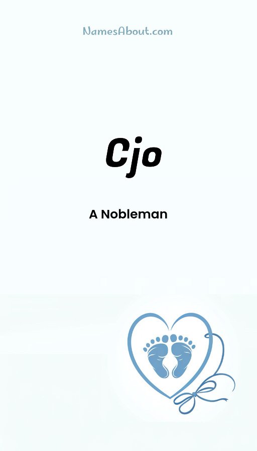 Meaning of Cjo