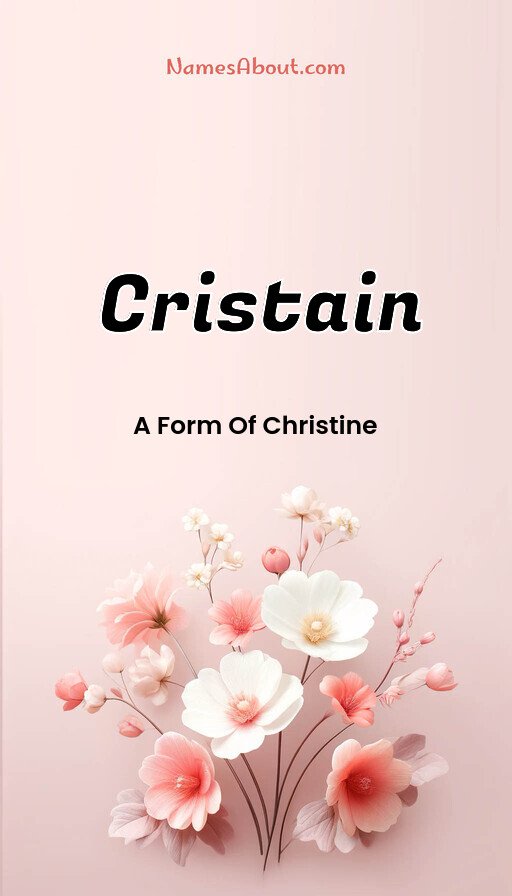 Meaning of Cristain