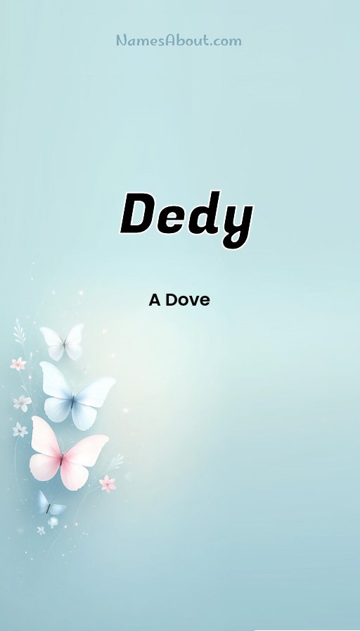 Meaning of Dedy