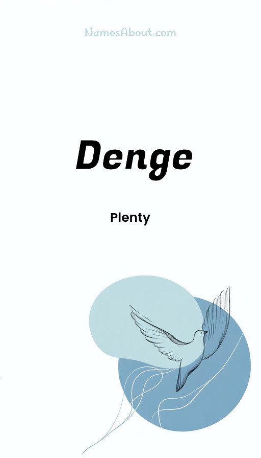 Meaning of Denge