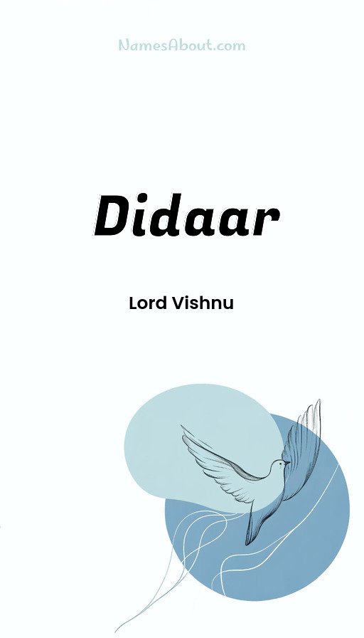 Meaning of Didaar