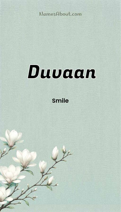 Meaning of Duvaan