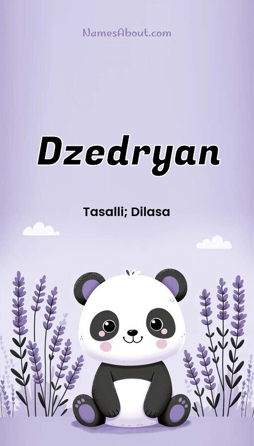 Meaning of Dzedryan