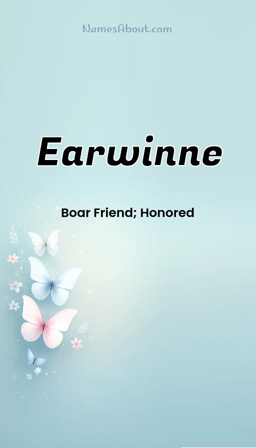 Meaning of Earwinne