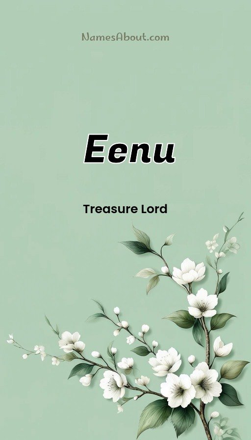 Meaning of Eenu